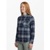 Dámská flanelová košile Gaia L dark blue (Velikost L)