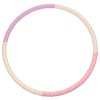 Soft Hula Hoop 62 gymnastická obruč růžová