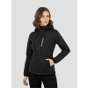 Dámská softshell bunda Silvo L black (Velikost L)