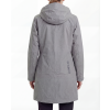 Dámský hardshell kabát Nua L grey (Velikost L)