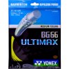 Badmintonový výplet YONEX BG 66 ULTIMAX - 10 m (Barva žlutá, kód KNB6610-504)