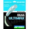 Badmintonový výplet YONEX BG 66 ULTIMAX - 10 m (Barva žlutá, kód KNB6610-504)