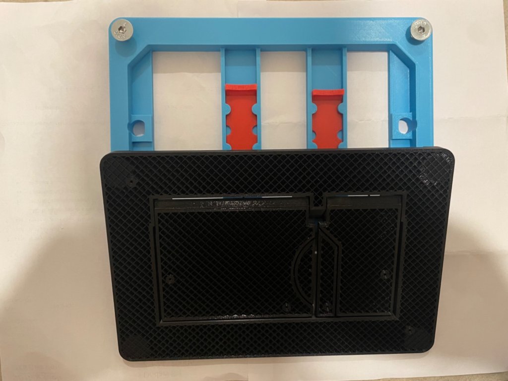 Pulsante scarico wc piastrellabile Alca/plast + Dima 3 in1 per pulsante ritaglio