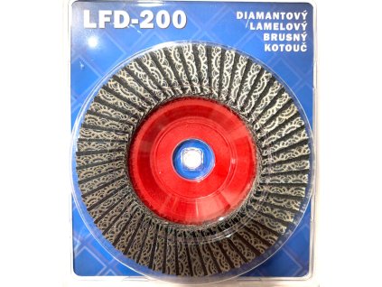 Diamond Flap Grinding Disc for Angle Grinder 115mm Grid #200