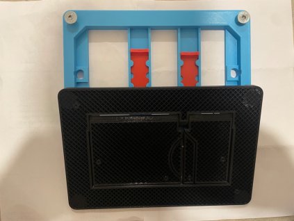 Pulsante scarico wc piastrellabile Alca/plast + Dima 3 in1 per pulsante ritaglio