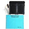 "Frameless" Small Universal Button, including template for cutting out the Button