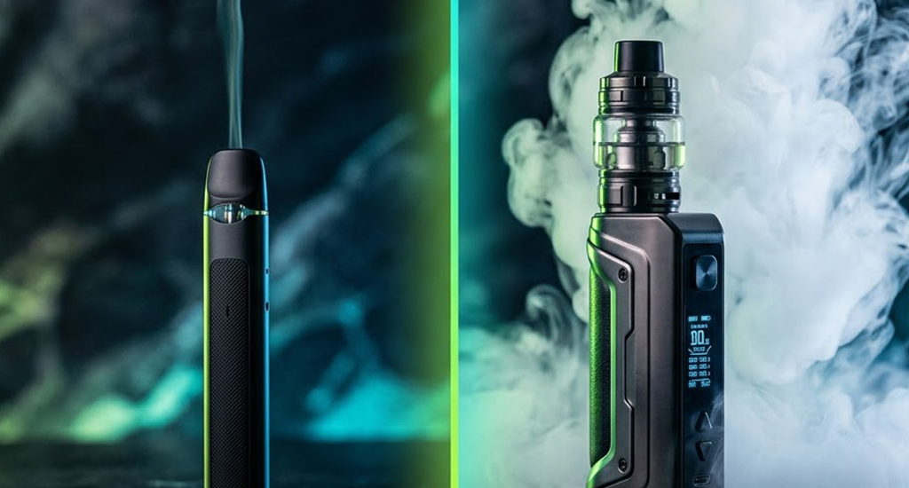 Průvodce různými typy vapování - MTL vs. DTL