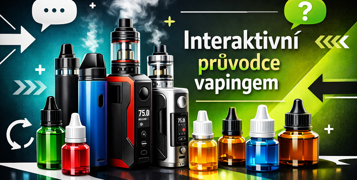 Interaktivní průvodce světem vapingu