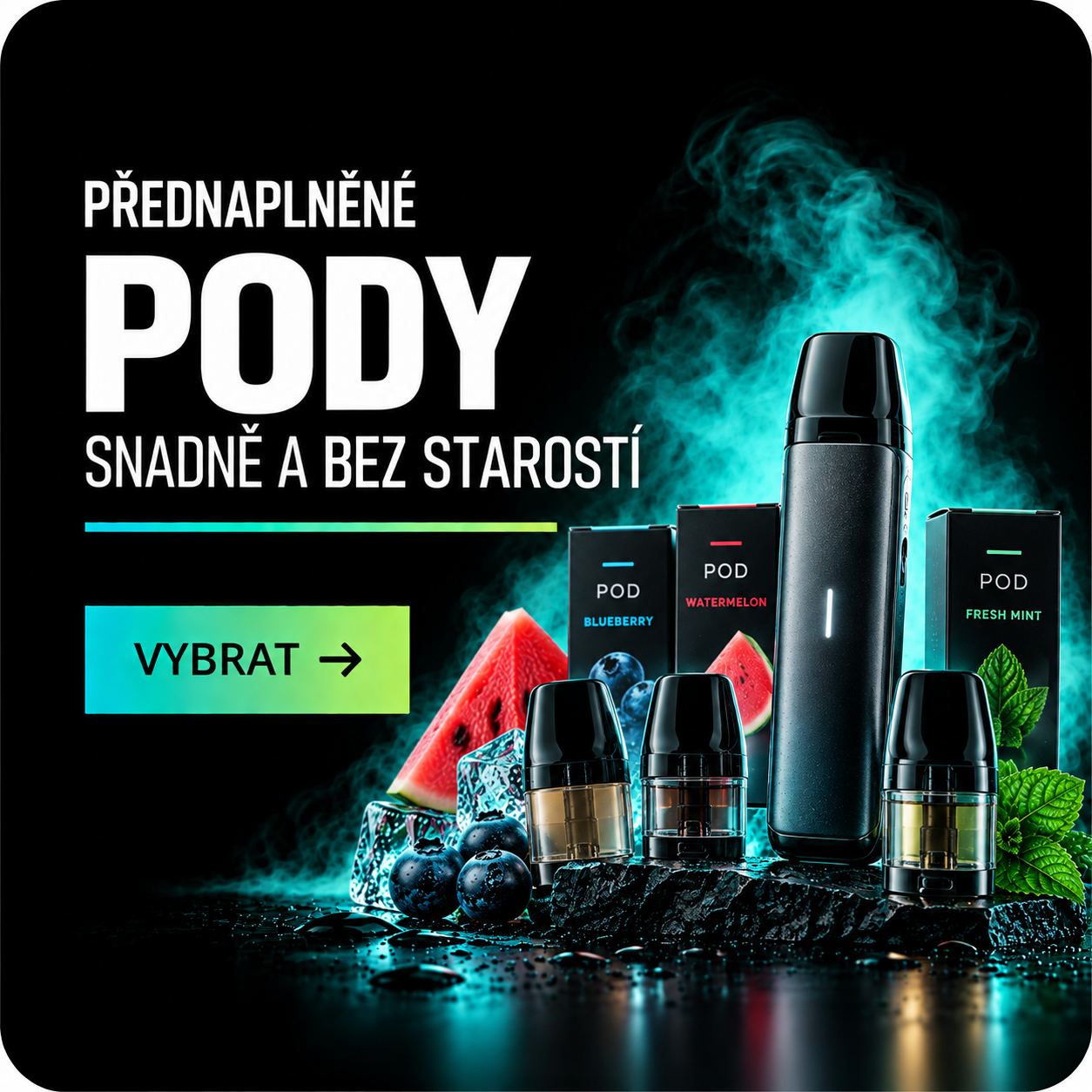 Přednaplněné pody