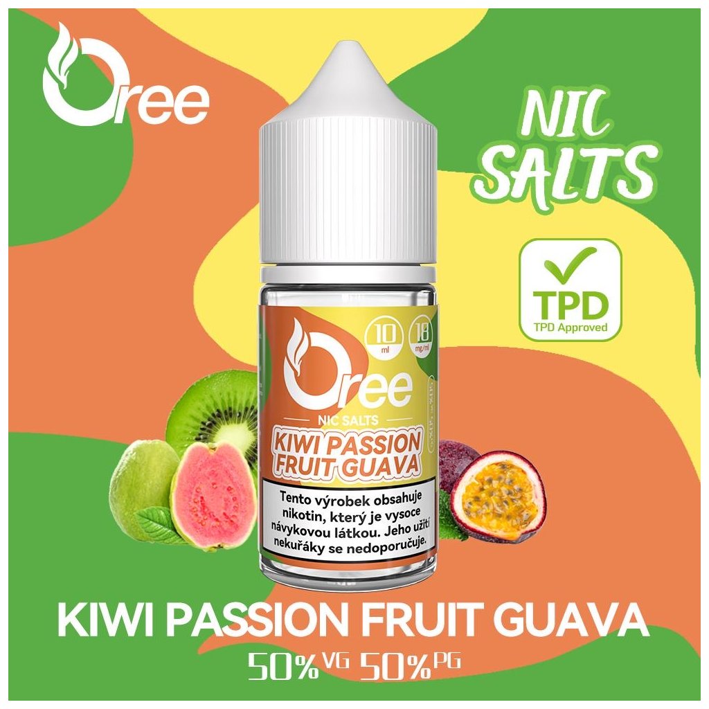 Oree kiwi passionfruit guava