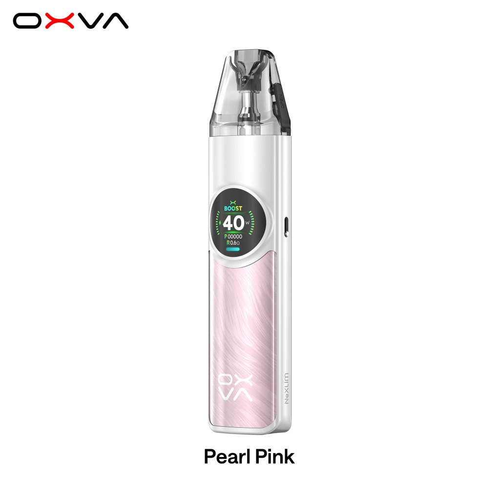 Pearl Pink OXVA NeXLIM Dual Mesh Pod 2025 01