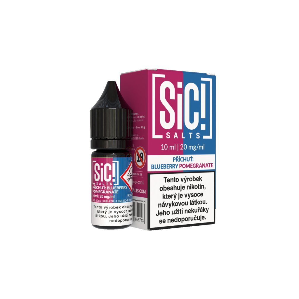 E-liquid - SIC! - Blueberry Pomegranate 10ml / 20mg