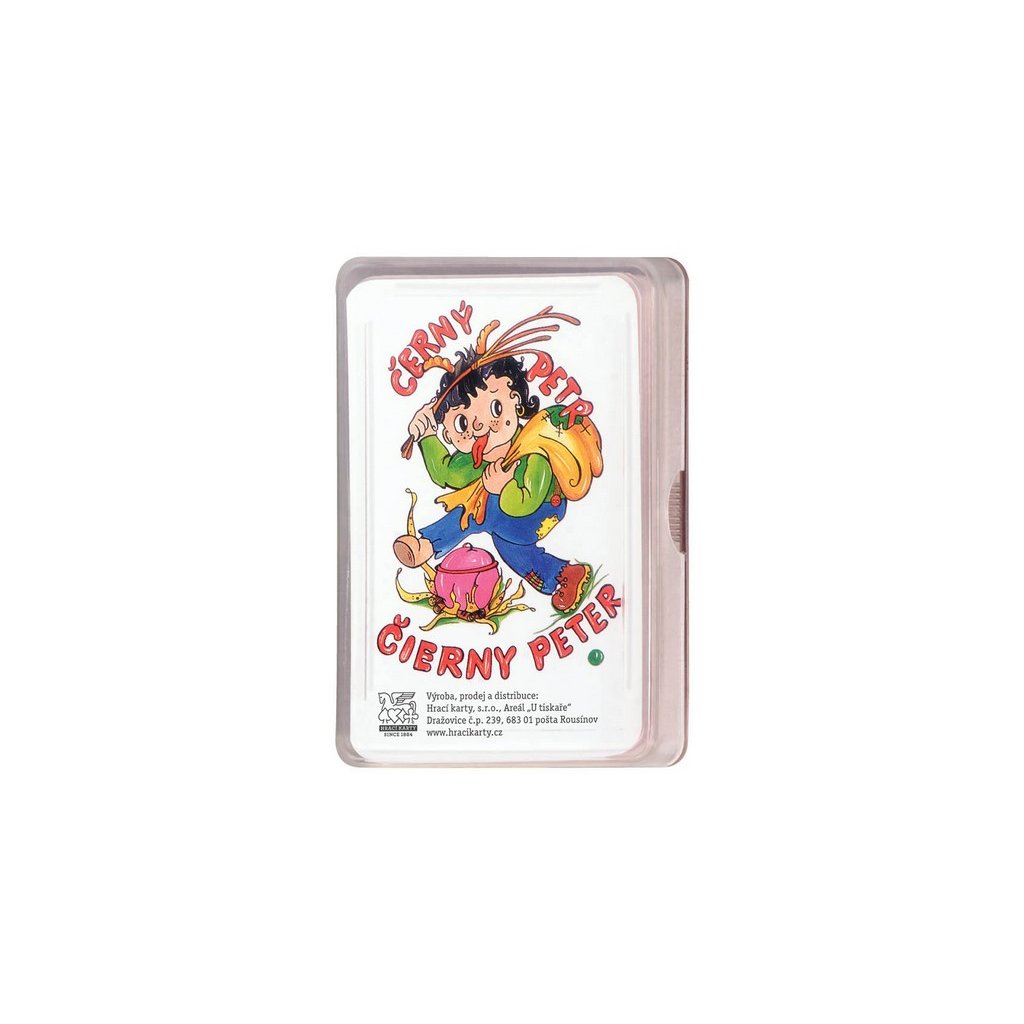 5382 karty cerny petr certik revers srafovany plast krabicka