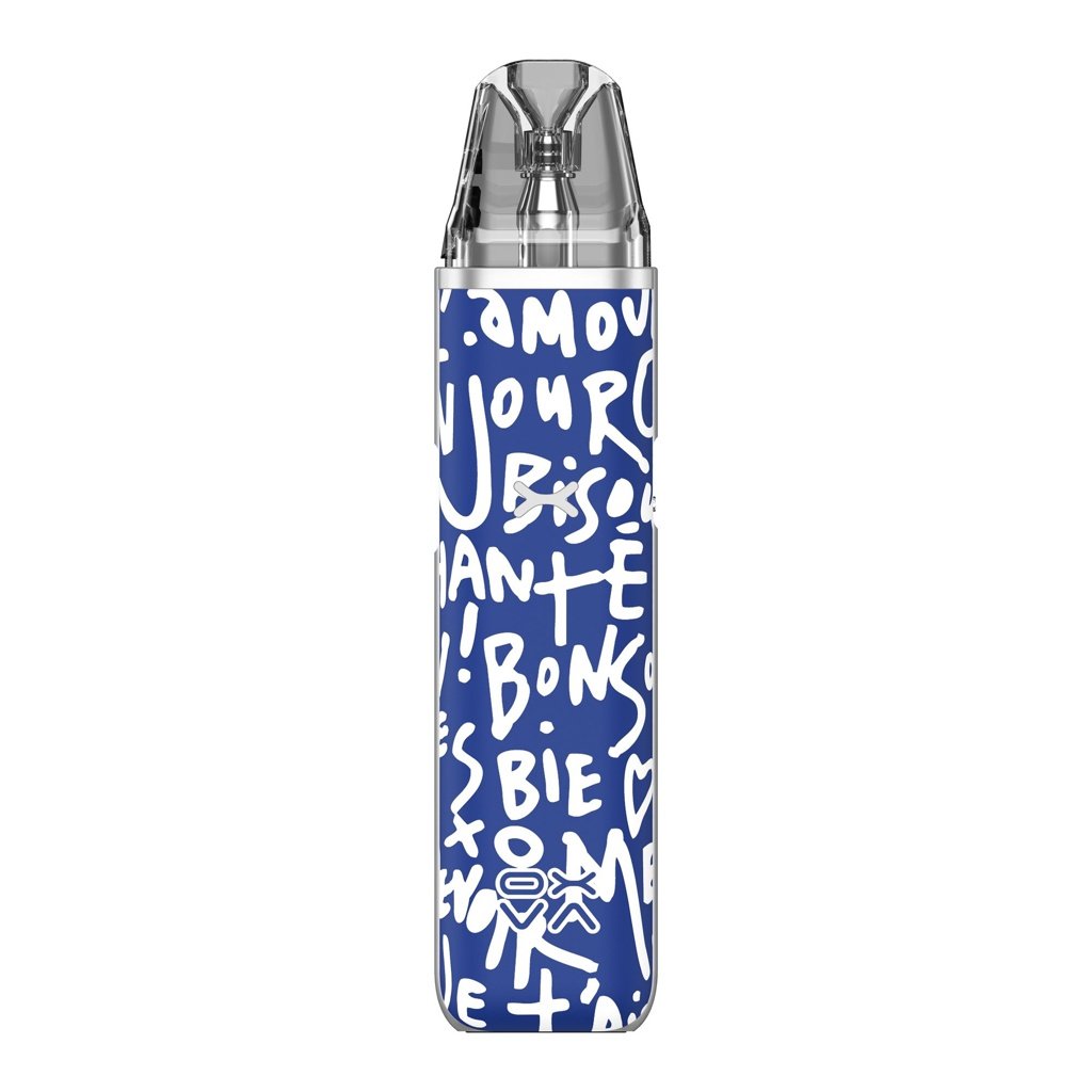 7139 oxva xlim go pod graffiti blue