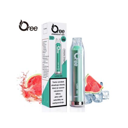 1725 oree lush ice jednorazova e cigareta