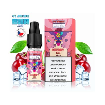 1896 1 ti juice bar series cherry ice nic salt 20 mg e liquidy