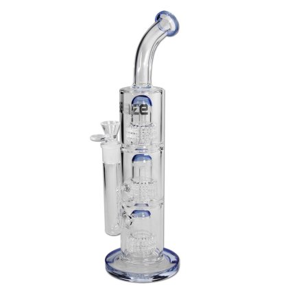 8351 1 bong skleneny blaze s trojitym drum perkolatorem