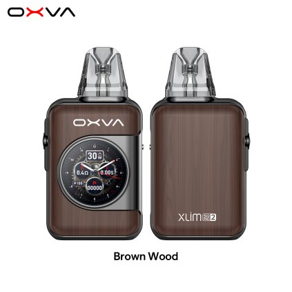 Brown Wood 02 OXVA XLIM SQ PRO 2 Touch Screen Pod