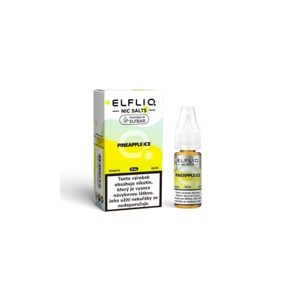 79374 6 e liquid elf bar elfliq pineapple ice 10ml