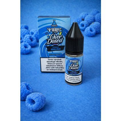 E-liquid - Dr.Vapes Overdosed - Modrá Malina Ice 10ml / 20mg (U) - CZ
