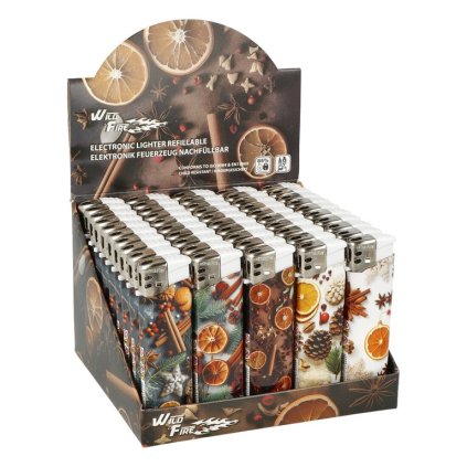 8816 2 box 50 ks zapalovac wildfire christmas spice