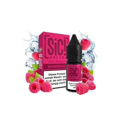 2008 e liquid sic raspberry ice ledove maliny