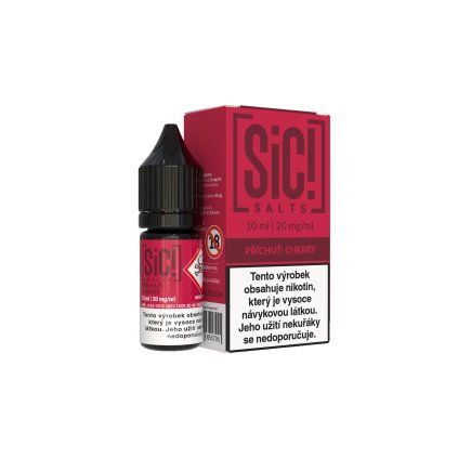 E-liquid - SIC! SALTS - Cherry 10ml / 20mg (U) - CZ