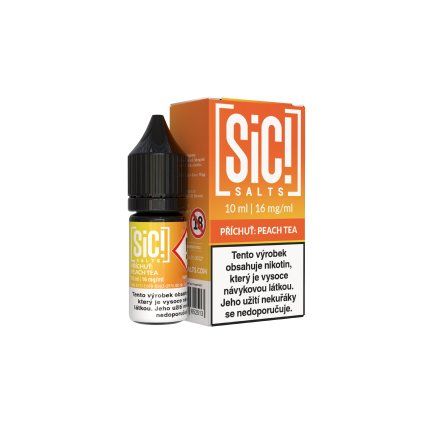 E-liquid - SIC! - Peach Tea Ice 10ml / 16mg