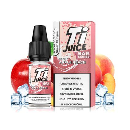 E-liquid - TI JUICE - Apple Peach 10 ml / 16 mg