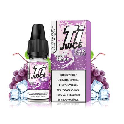 E-liquid - TI JUICE - Grape 10 ml / 16 mg