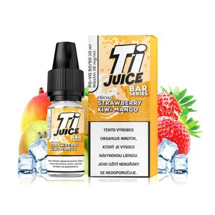 E-liquid - TI JUICE - Strawberry Kiwi Mango 10 ml / 16 mg
