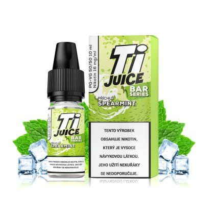 E-liquid - TI JUICE - Spearmint 10 ml / 16 mg