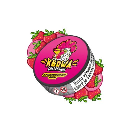 2409 4 collection snus czech strawberry gum 2