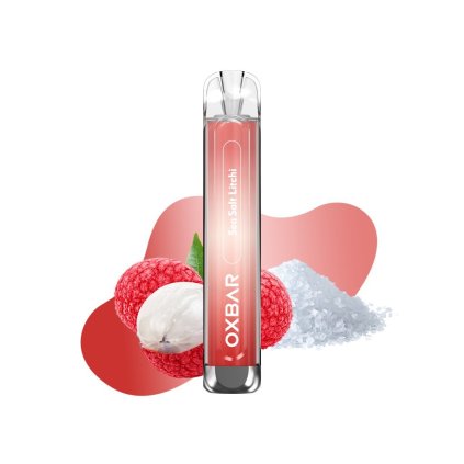 1851 oxbar c800 sea salt litchi elektronicka cigareta 800 potahu 16mg nikotinu