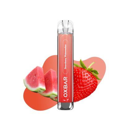1863 oxbar c800 strawberry watermelon elektronicka cigareta 800 potahu 16mg nikotinu