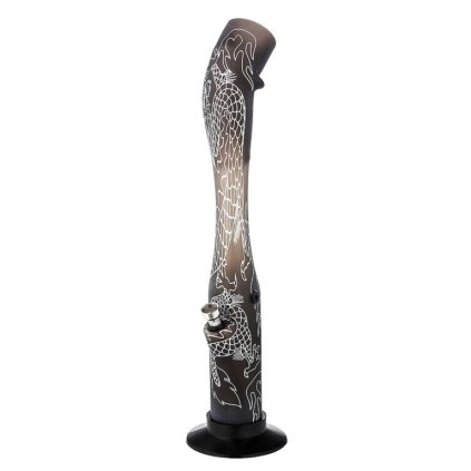 3412 bong akrylovy dragon cerny 41 cm