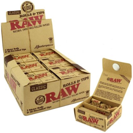 yem 1410 Raw Smoking Rolling Paper King Size King RAW CLASSIC MASTERPIECE KINGSIZE.213439910.1651241452