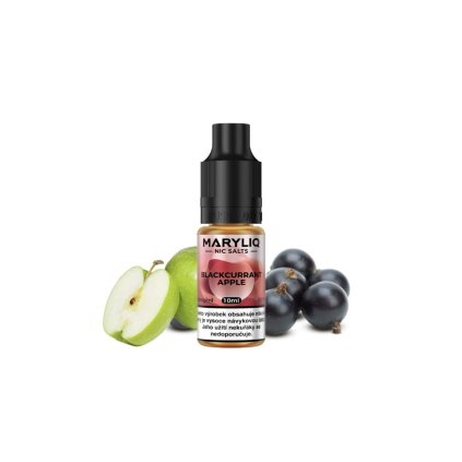 3874 3 e liquid maryliq blackcurrant apple 10ml 20mg q