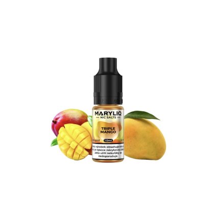 3895 1 e liquid maryliq triple mango 10ml 20mg r