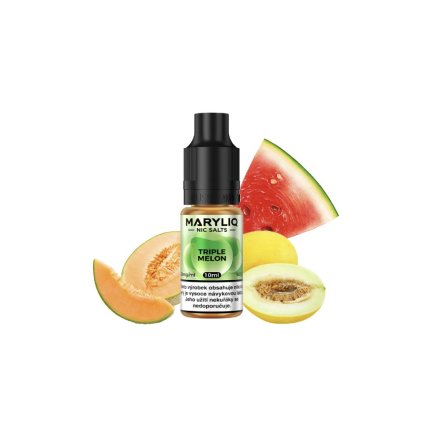 3898 1 e liquid maryliq triple melon 10ml 20mg r
