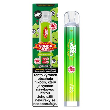 Qunda NE cigarete Double Apple RENDER