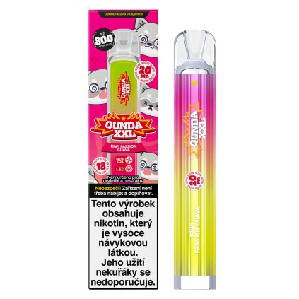 Qunda NE cigarete kiwi passion guava RENDER