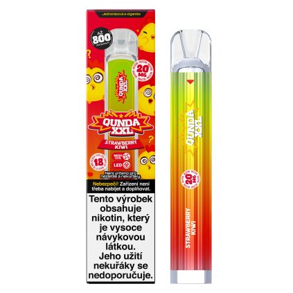 Qunda NE cigarete Strawberry kiwi RENDER