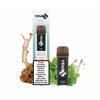 4042 1 venix max pod menthol tobacco x 20mg q