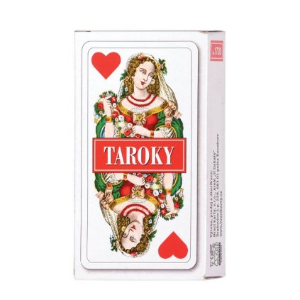 4624 5 karty taroky papirova krabicka