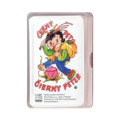 5382 karty cerny petr certik revers srafovany plast krabicka