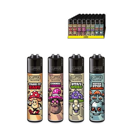 clipper feuerzeuge shrooms12 ccshroo12
