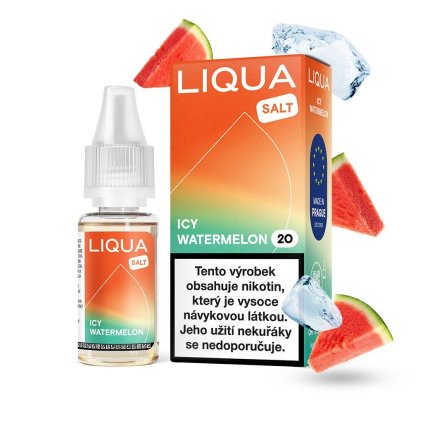 6683 e liquid liqua salt icy watermelon 10ml 10mg q