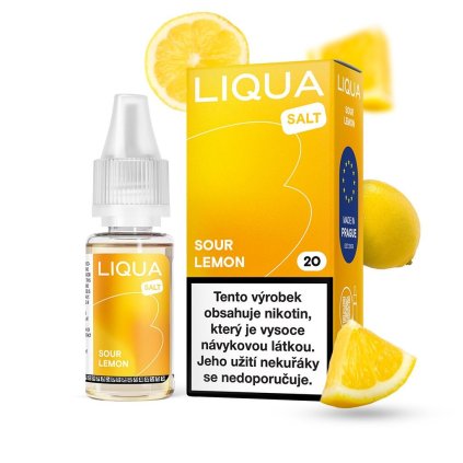 6695 e liquid liqua salt sour lemon 10ml 10mg q