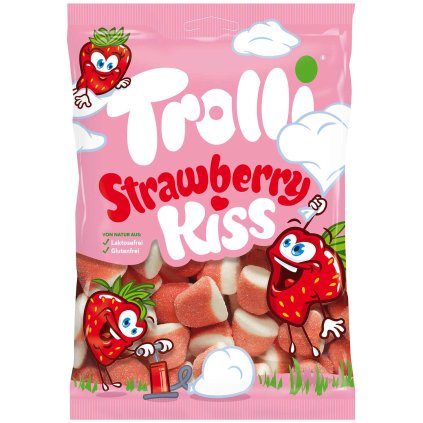 trolli strawberry kiss 200g